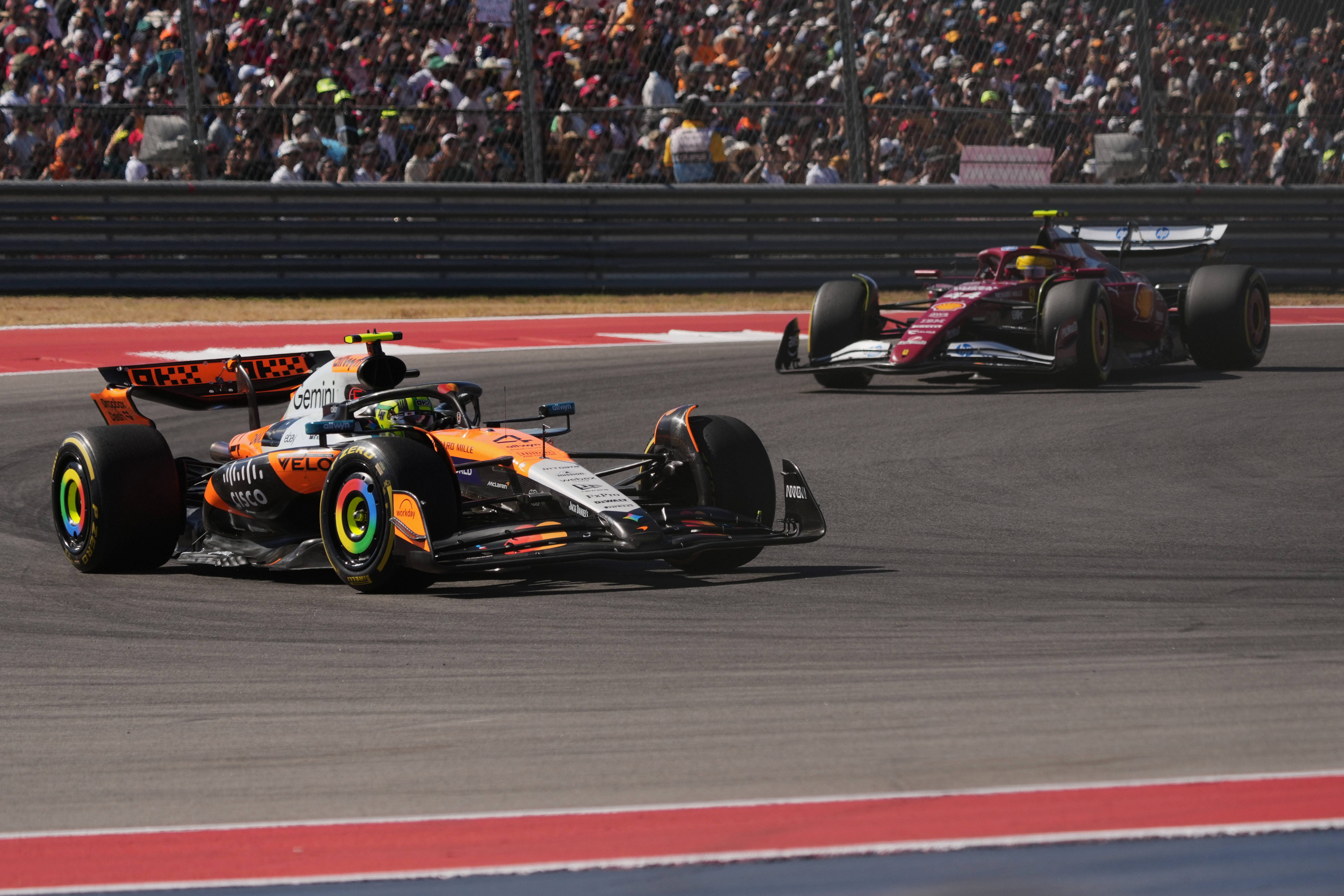 威廉姆斯完胜红牛车队，诺里斯关键制胜