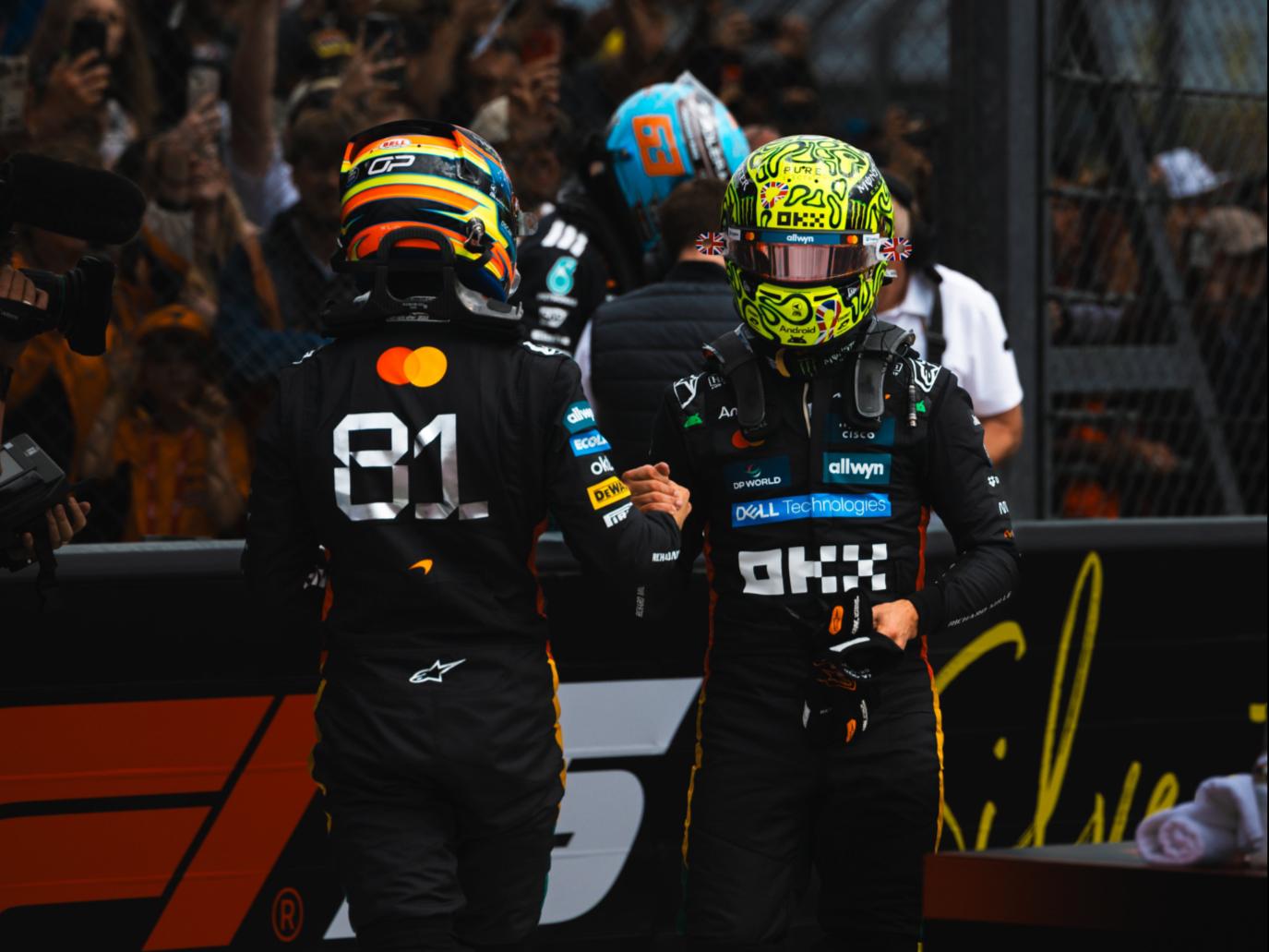 哈斯车队绝杀雷诺车队，诺里斯扛起全队