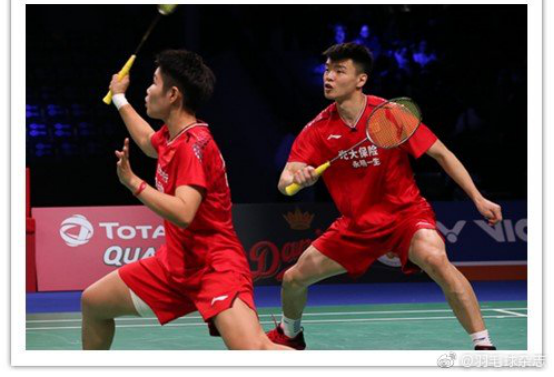 印尼队轻取丹麦队，黄鸭组合高光表现